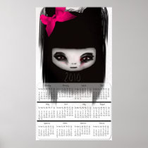 Little Scary Doll Calendar 2010