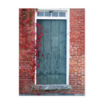 Little Schoolhouse Door Postcard