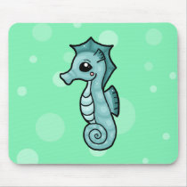 Little seahorse Mouse pad