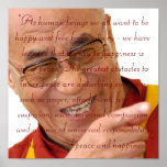 Little Seeds Art HH Dalai Lama Quote2 Print