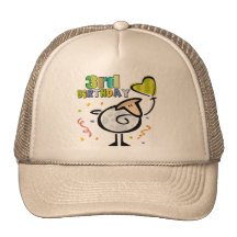 Little Sheep 3rd Birthday Gifts Mesh Hat