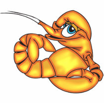 Little Shrimp Photo Cutouts