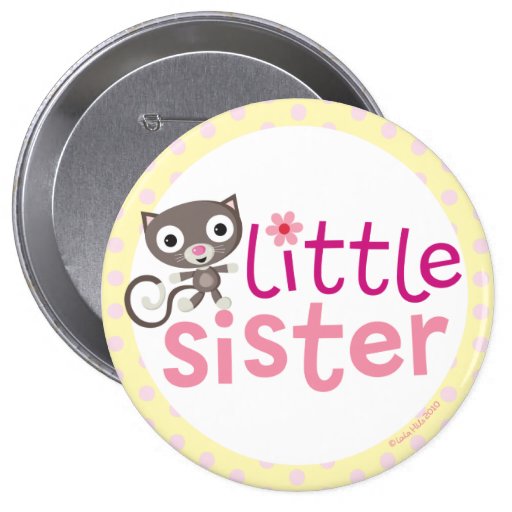 little Sister Badge/Button
