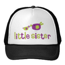 Little Sister Birdies T-shirt hats