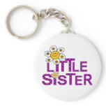 Little Sister Cute Flower Keychain