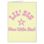 Little Sister New Little Star Tshirts Cards