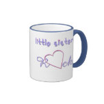 Little Sisters Rock Hearts Mugs