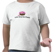 Little Smartie Pants Cupcake Design T Shirts