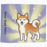 Little Star Akita Inu / Shiba Inu 3 Ring Binders