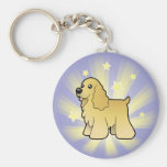 Little Star American Cocker Spaniel Keychain