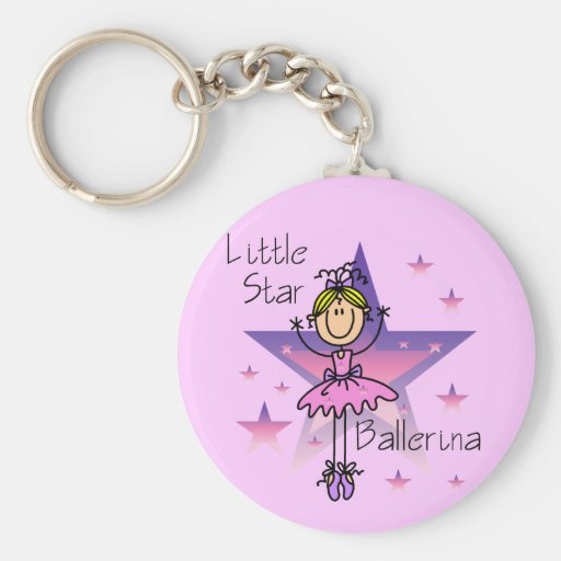 Little Star Ballerina - Blonde Hair Keychain