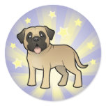 Little Star Mastiff / Bullmastiff stickers