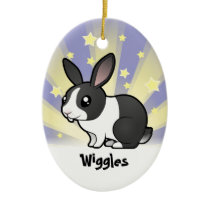 Little Star Rabbit (uppy ear smooth hair)