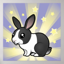 Little Star Rabbit (uppy ear smooth hair)
