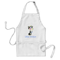 Little Stinker Blue T-shirts and Gifts Apron