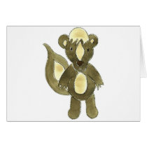 Little Stinker Skunk Greeting Cards