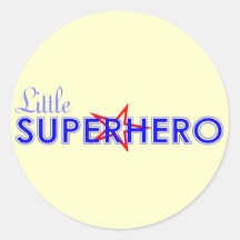 Little Superhero Stickers