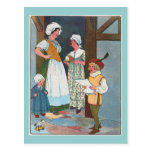 Little Tom Tucker Sings for his supper. Postcard