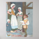 Little Tom Tucker Sings for his supper. Poster