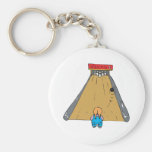 little tot bowling gutter ball keychains