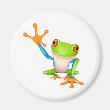Little tree frog magnet