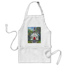 Little WA church Apron