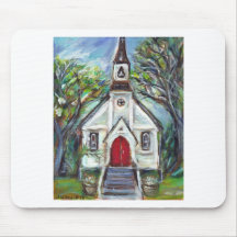 Little WA church Mouse Pad