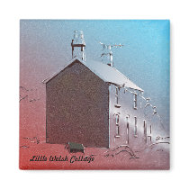 Little Welsh Cottage Fridge Magnets