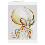 Little Yellow alien form -I am Number Four Cards