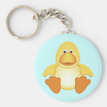 Little Yellow Duck Keychain
