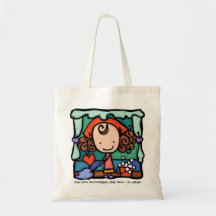 LittleGirlie cleans her house! TOTE Tote Bag