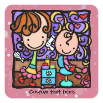 LittleGirlie does a Makeover ROSE sticker