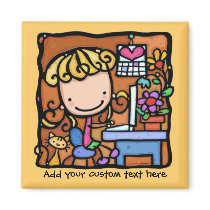 LittleGirlie loves to blog & work on computer GOLD