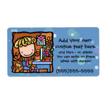 LittleGirlie loves to write in her children' blog