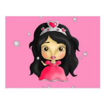 Littlest princess postcard