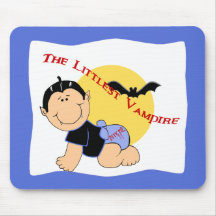 Littlest Vampire Boy Mousepad