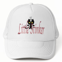 littlestinker.skunk mesh hat