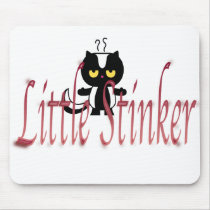 littlestinker.skunk mouse pad