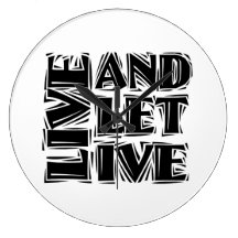 Live and Let Live Round Clocks