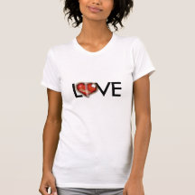 Live and Love Ladies T-Shirt
