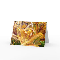 Live Earth! Live Green! Cards Promotion Lilies