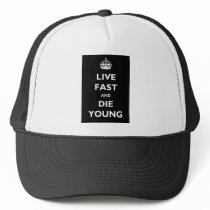 Live Fast And Die Young Mesh Hat