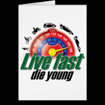 Live Fast Die Young cards