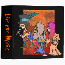 Live For Music Binder