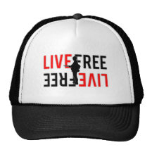 Live Free Die Hard Mesh Hats