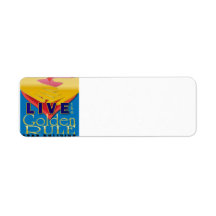 live golden rule stop bullying return address label