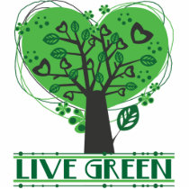 Live Green Acrylic Pin Acrylic Cut Outs