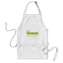 live green apron