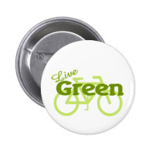 live green bike pins
