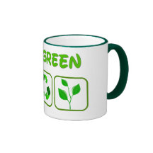 Live Green Coffee Mug